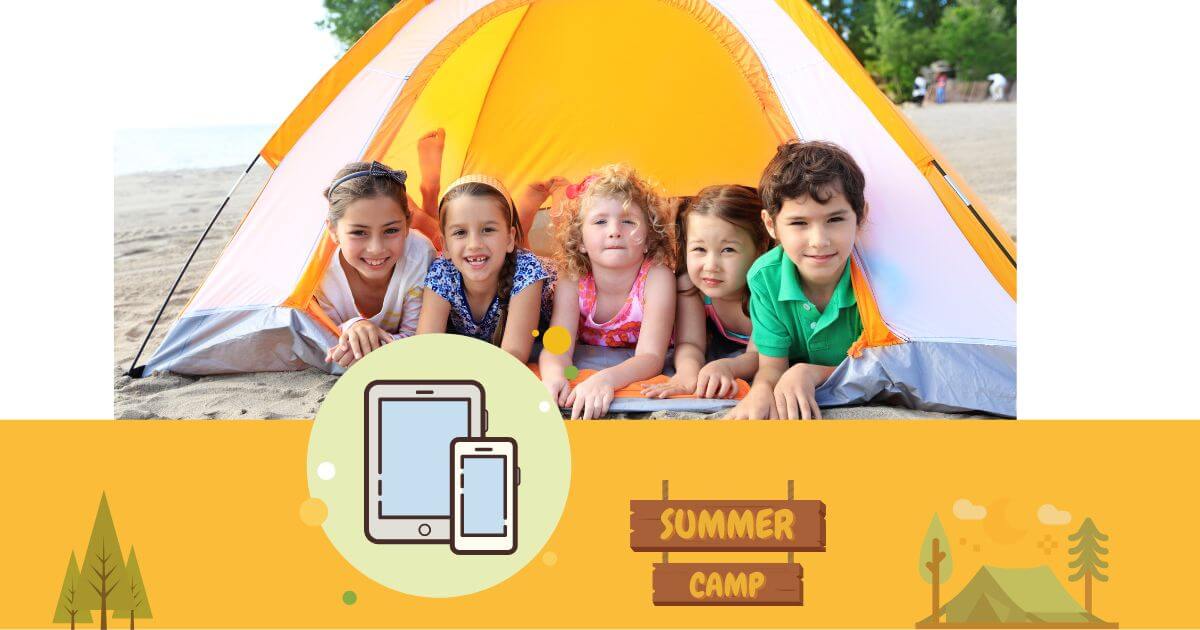 Visit at the summer camp