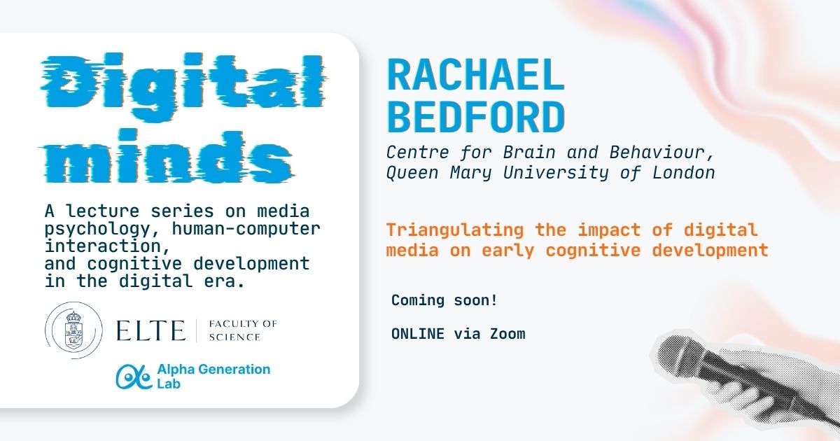 Digital Minds - Speaker: Rachael Bedford